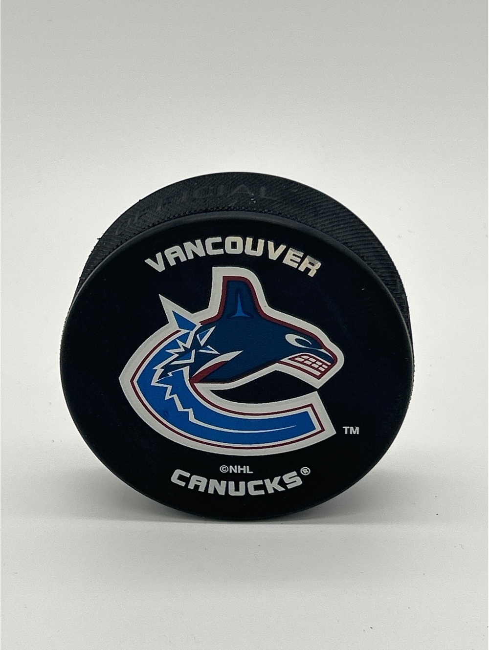 Official Vancouver Canucks NHL Hockey Puck